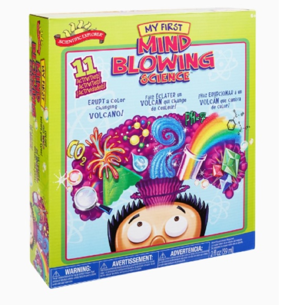 My First Mind Blowing Science Experiment Kit kids